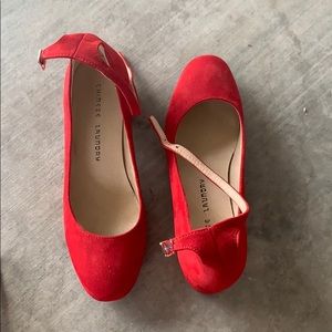 Red shoes